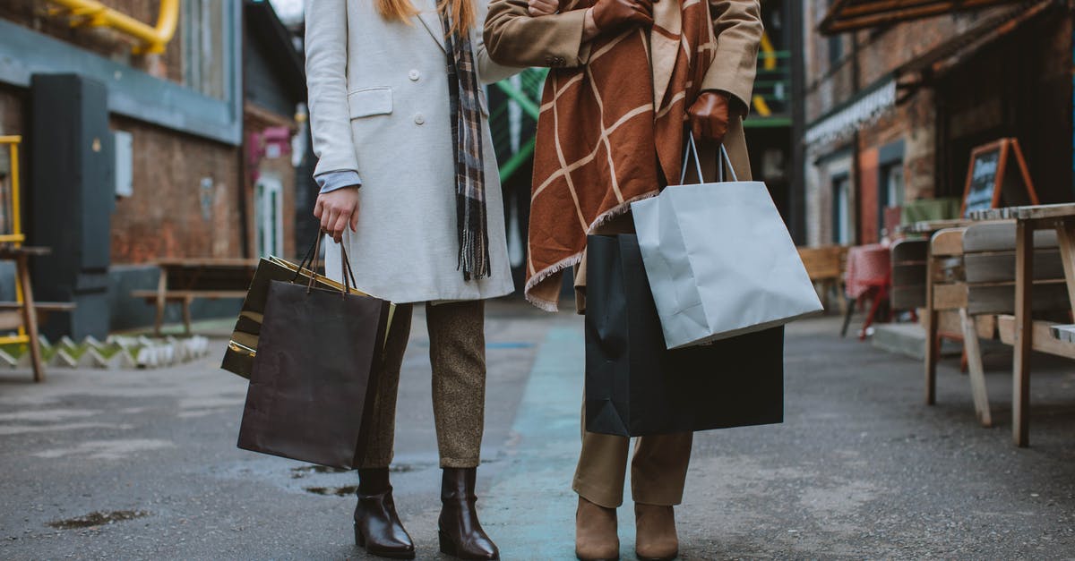 Are there any restrictions in carrying shoes in cabin baggage? - Women Holding Shopping Bags