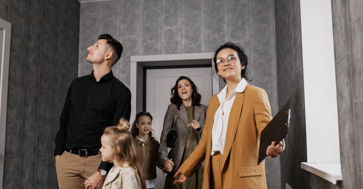 Are there interior guided tours of the Seven Sisters? - A Realtor Giving a Family a House Tour