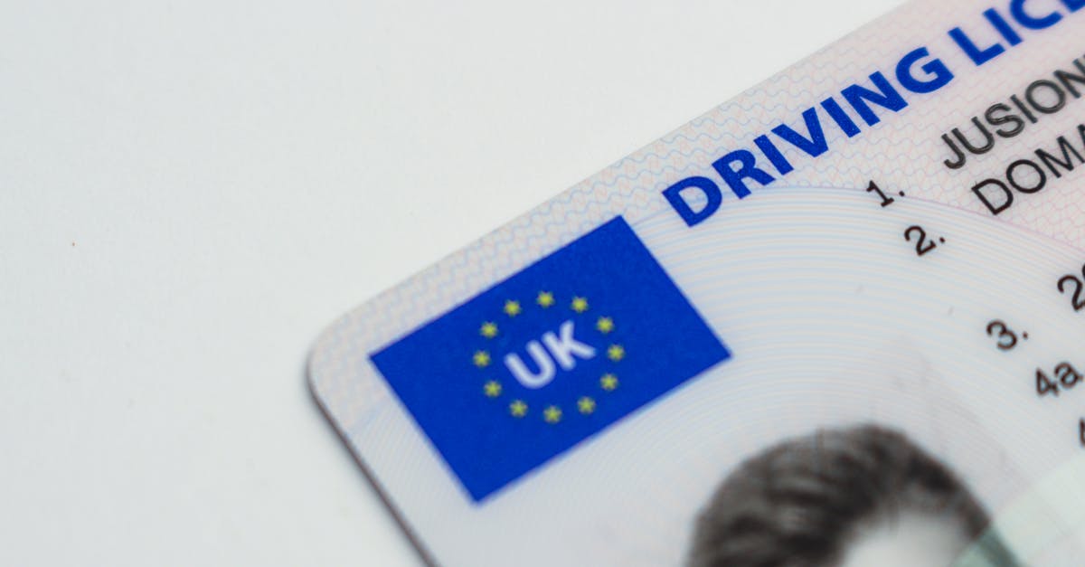 Are there limited term identification cards in the UK? - Uk Driving License