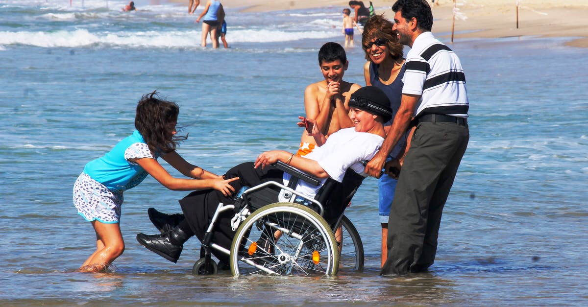 Are there lockers on the beaches of Tel Aviv? - People Standing on the Shore