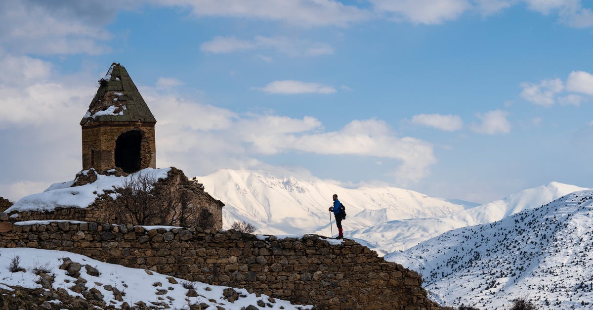 Are winter tires required in Turkey in December? - A Man Standing Near the Snow Covered Mountain