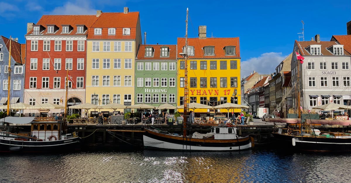 Arriving in Copenhagen and going to Malmø - Boat on Dock Near Building