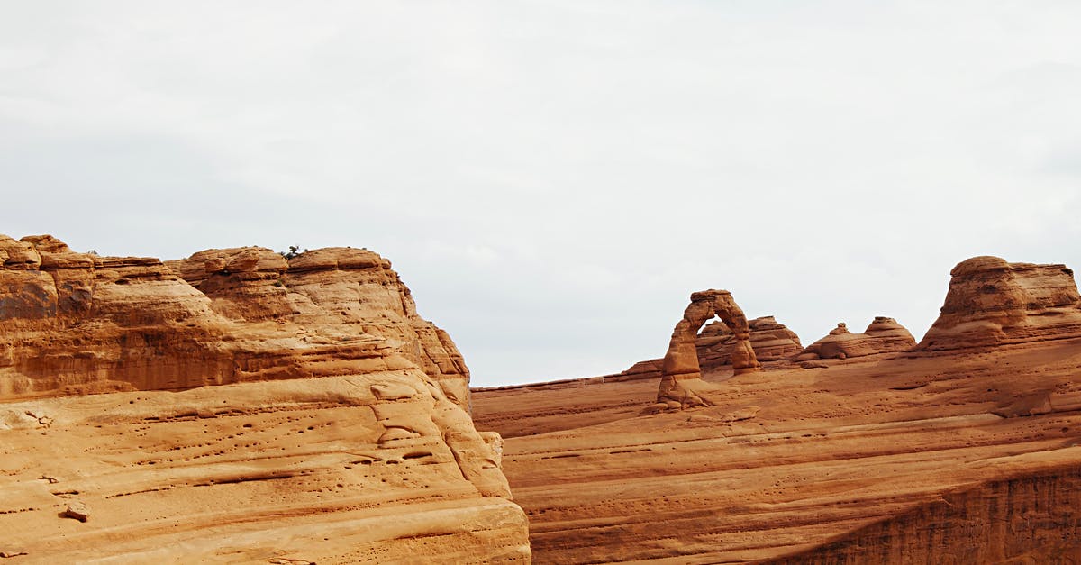 Association of travel agencies in the US? - Brown Rock Formation Under White Sky