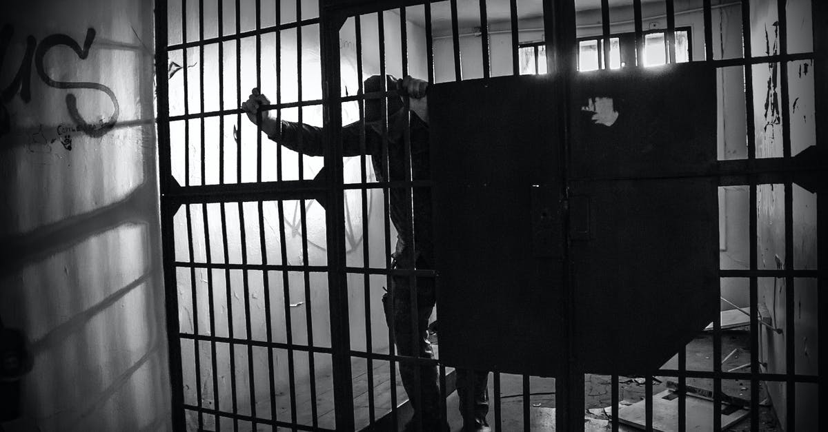 Australian visa and criminal convictions - Grayscale Photo of a Prisoner Inside the Jail