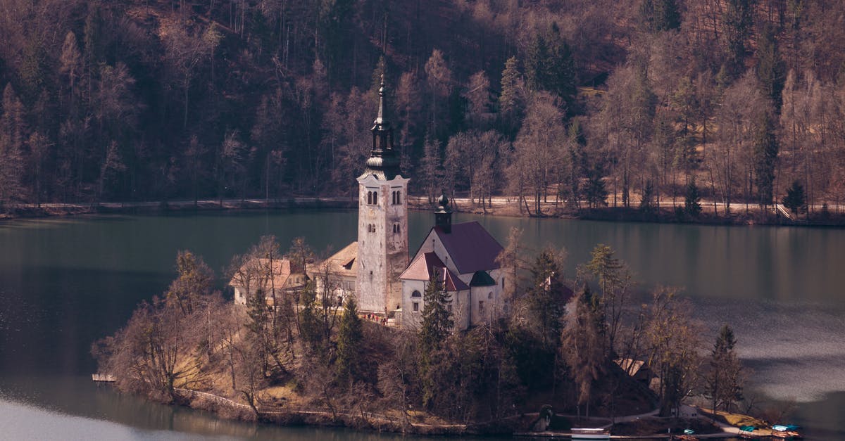 Austria (Villach to Klagenfurt ) to Bled (Slovenia) without tollway - Photo of Church on an Island
