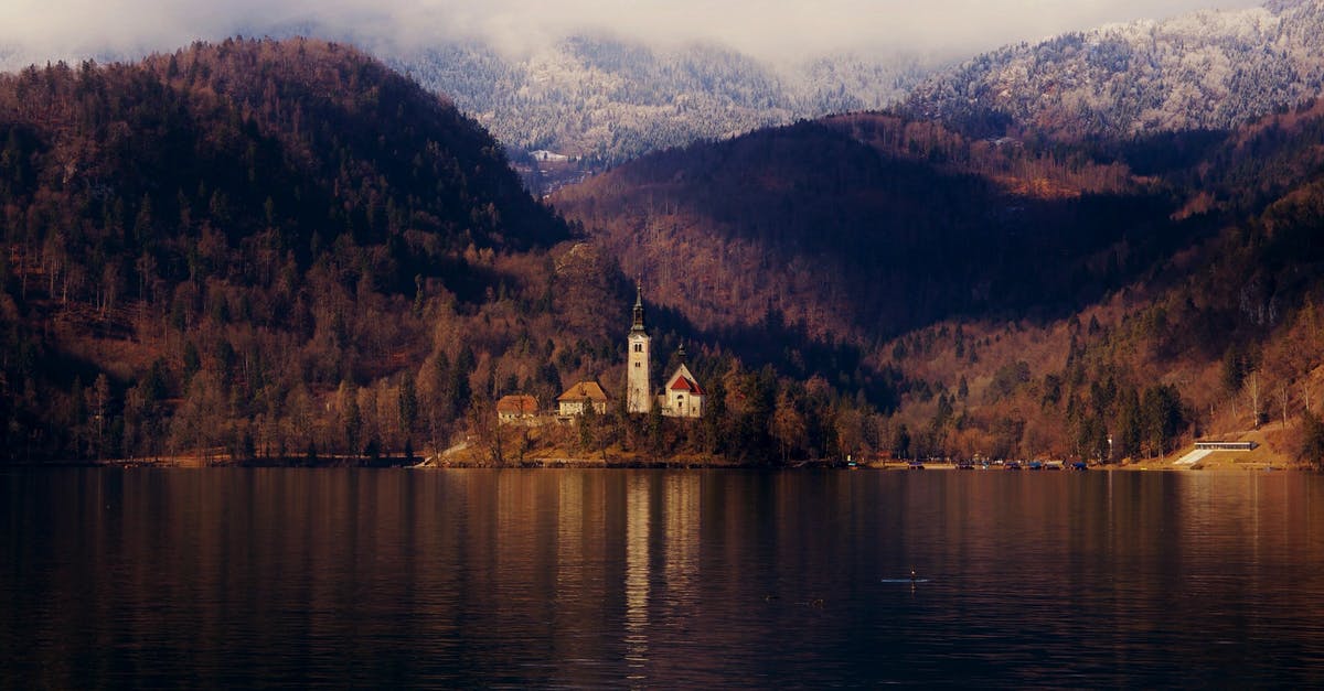 Austria (Villach to Klagenfurt ) to Bled (Slovenia) without tollway - Photo of Church Near Lake and Mountain