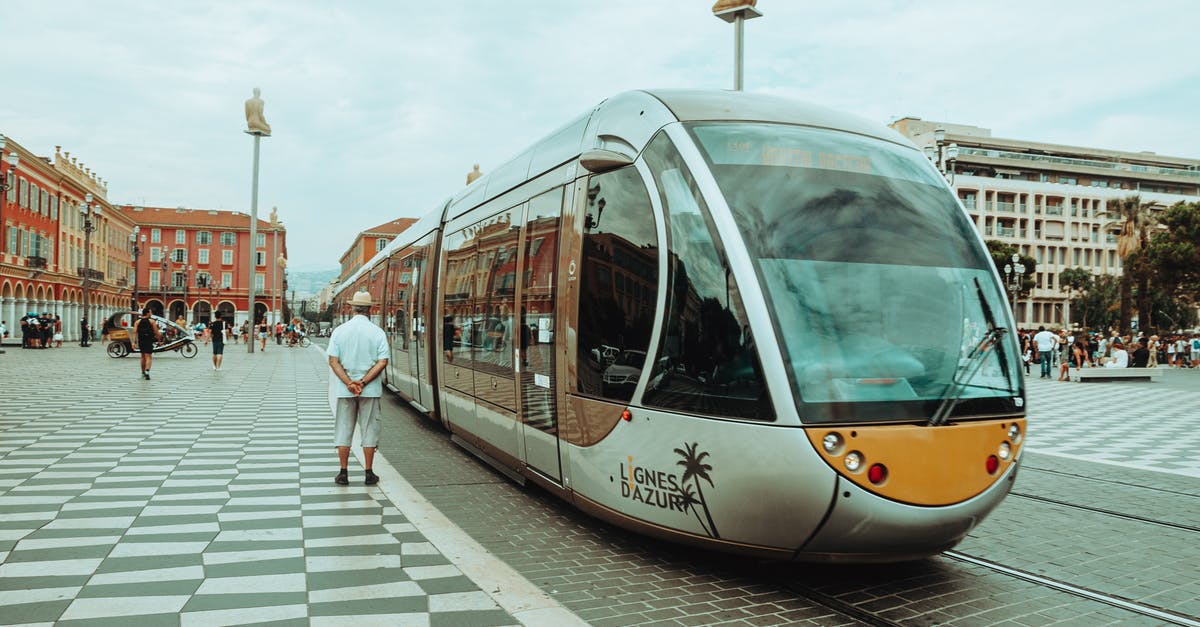 Availability of local train tickets in France - A Modern Public Transportation in the City