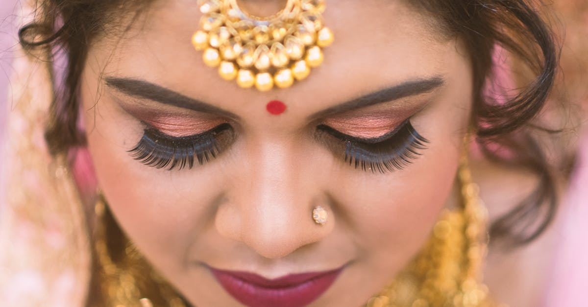 Avoid racism in India towards fellow Indians [closed] - Close Up Photography of Woman wearing Eye Makeup and Jewelries