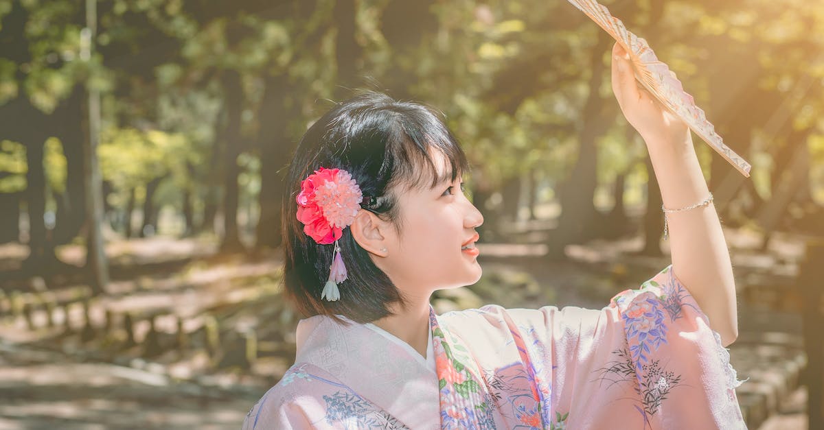 Avoiding human trafficking when getting a massage in Japan - Photo of a Girl Wearing a Kimono