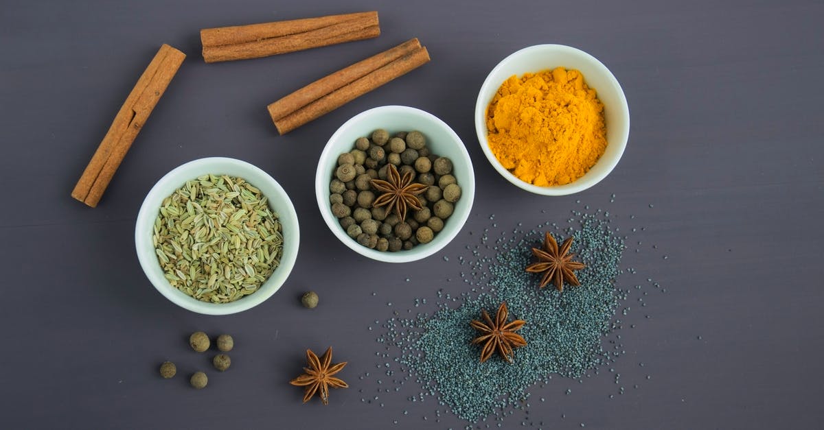 Avoiding spicy food while touring South Korea - Assorted Spices Near White Ceramic Bowls