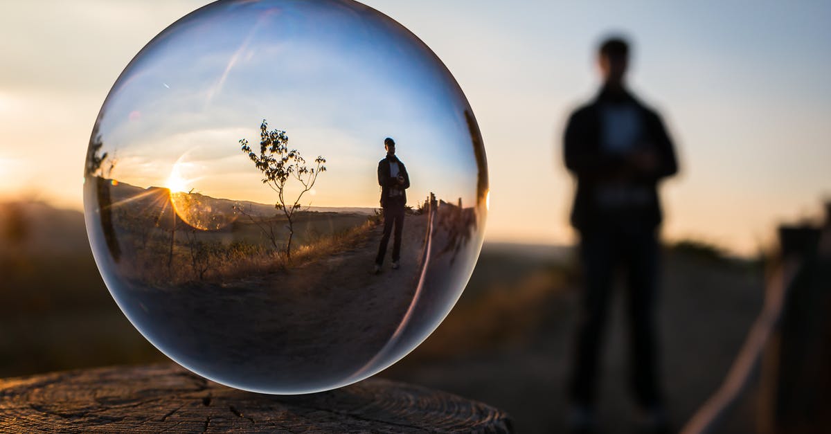 Backup photos to the cloud while traveling? - Forced Perspective Selective Focus Photography of Man Inside the Ball