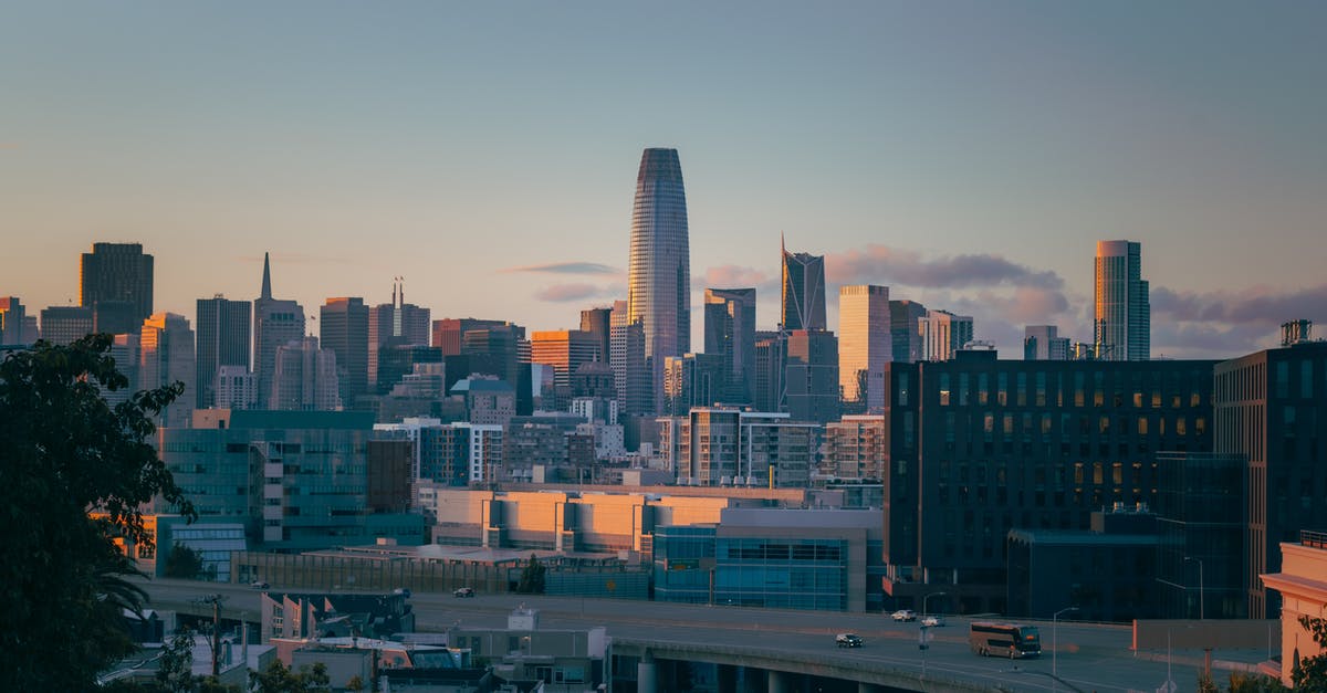 Baggage locker in downtown San Francisco - City Skyline Under Gray Sky