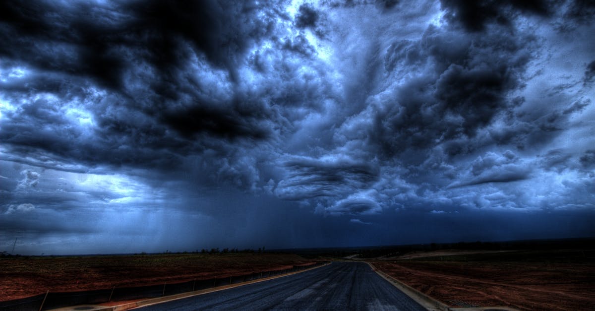 Bangalore to Tiruvannamalai : Even, asphalt road - Road Under Cloudy Sky