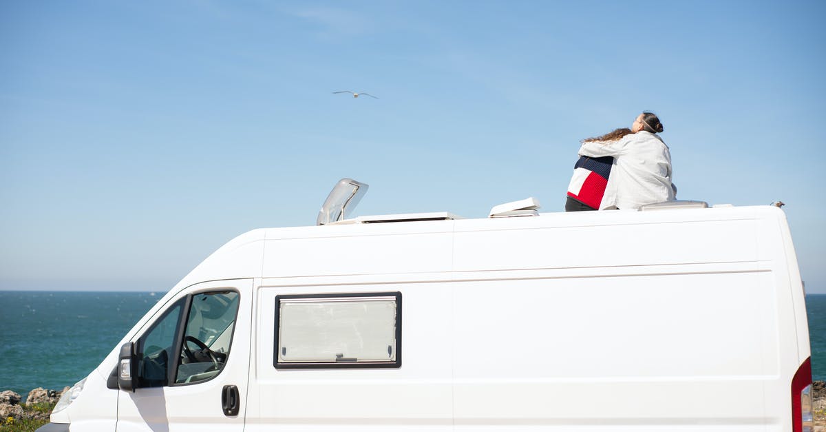 Bangkok roof top bar/restaurants recommendations [closed] - Back View of a Couple Sitting on Top of an RV