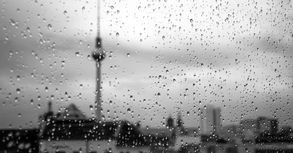 Berlin to Munich in 5 Days [closed] - Clear Water Droplets