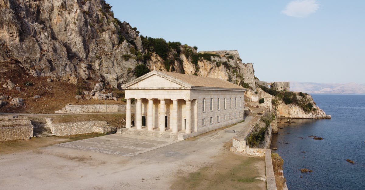 Best Greek islands for off-season travel (Late October-November)? [closed] - White Concrete Building Near Mountain