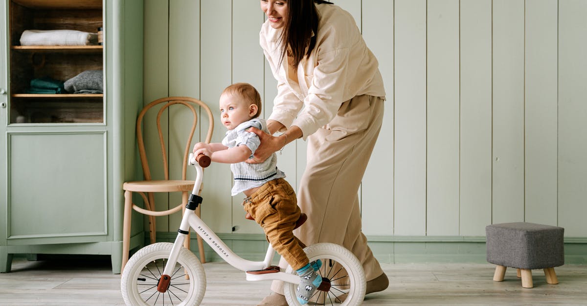 Biking from Whitehorse to Vancouver [closed] - A Baby Biking inside the House