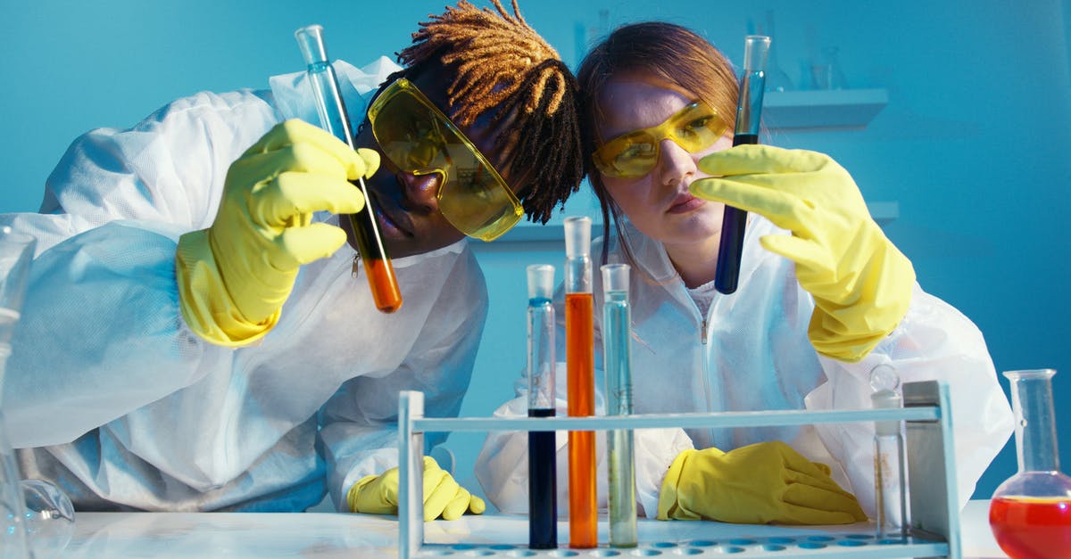 Black Labyrinth or Tube it in Waitomo? [closed] - A Man and a Woman Holding a Test Tube