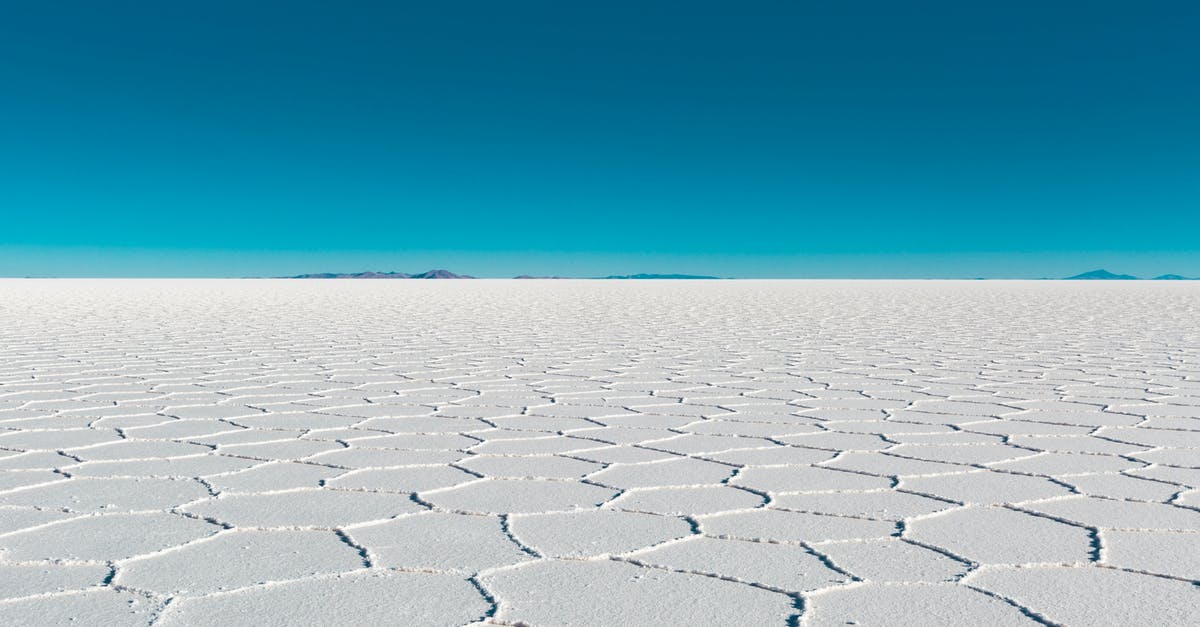 Bonneville Salt Flats - access? - Uyuni Salt Flat