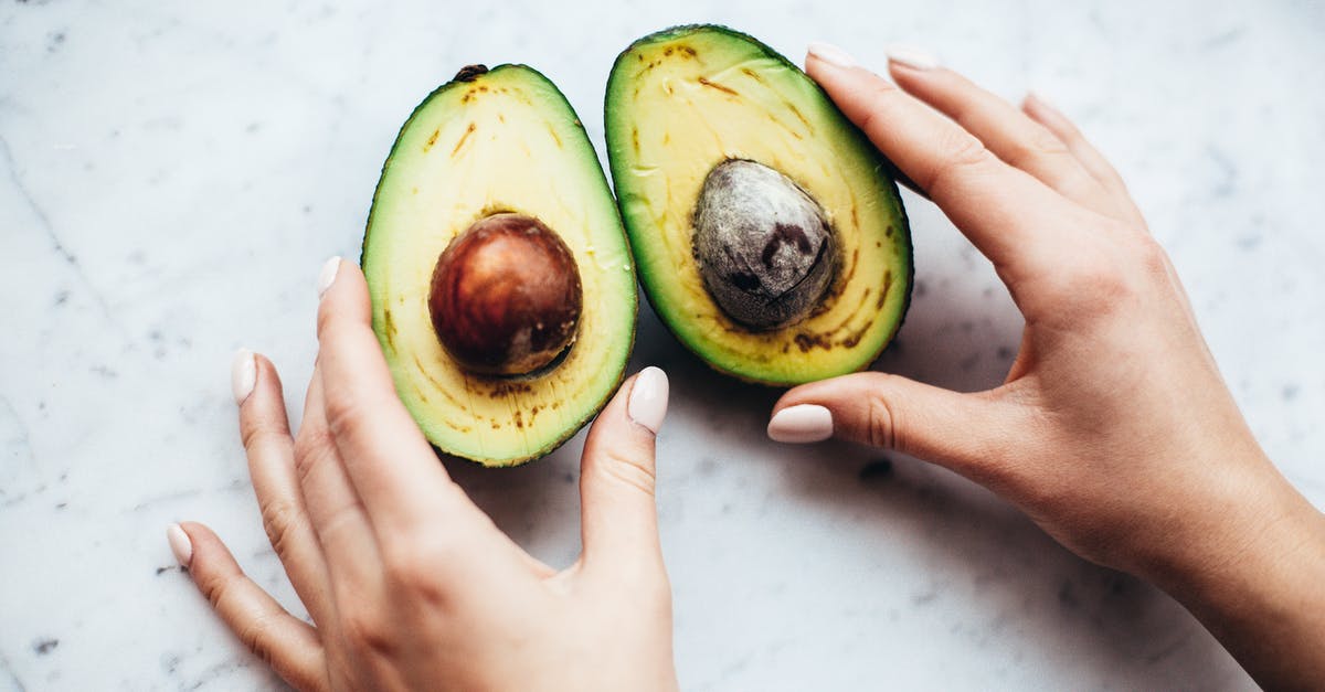 Bringing Chia seeds for personal consumption into Hawaii? [closed] - Person Holding Sliced Avocado