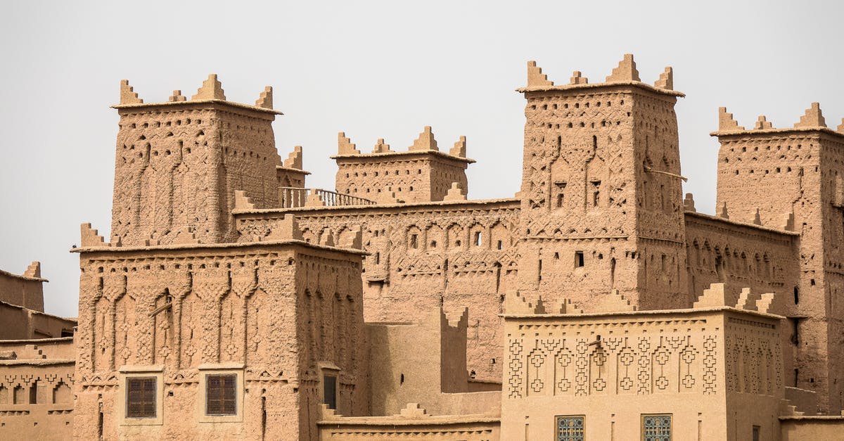 Bringing Dirham to Morocco - Traditional Clay Architecture with Ornaments