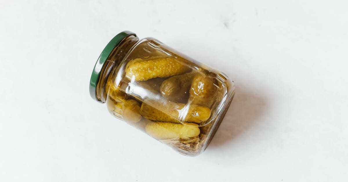 Bringing food items into the UK (from Chile) - Clear Glass Jar With Green Lid