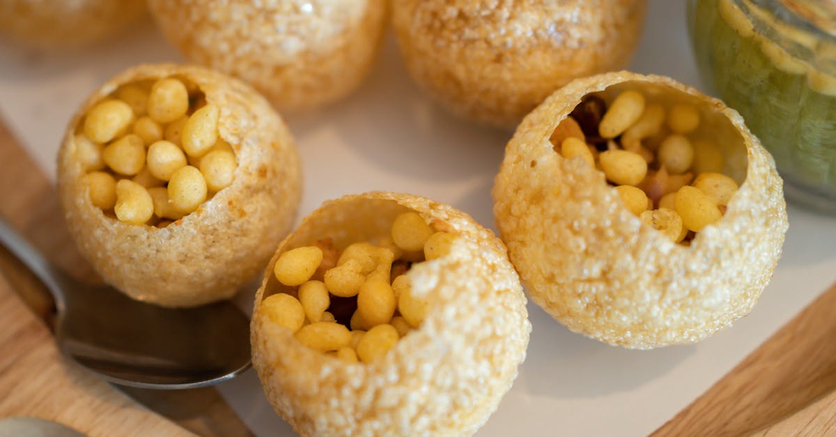 Bringing snacks purchased in India into the EU - Pani Puri