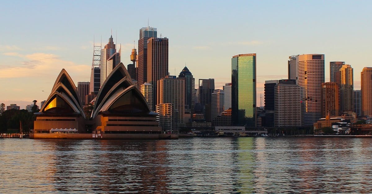 Brush Fires Near Sydney Australia, Jan 2020 Travel - Cityscape of High Rise Buildings