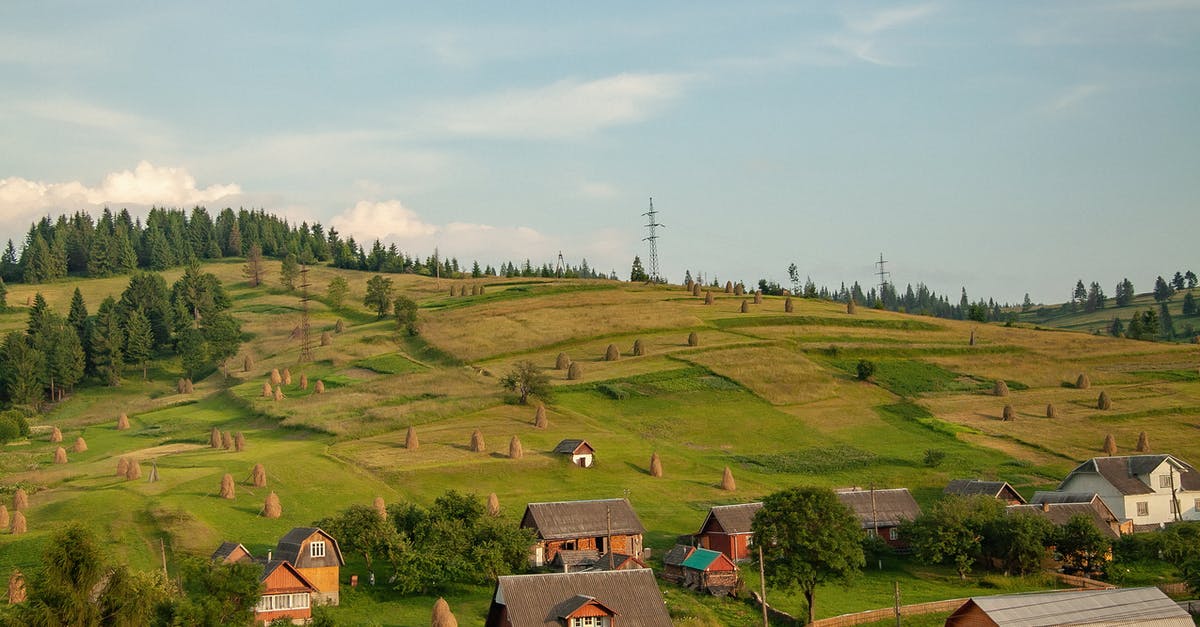 Brussels-Bruges-Ghent with De Lijn Day Pass - View of Village at Feet of Hills