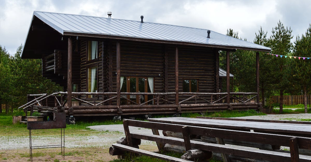 Building an Igloo if camping is not allowed? (Switzerland/Liechtenstein) - Brown Wooden Cabin