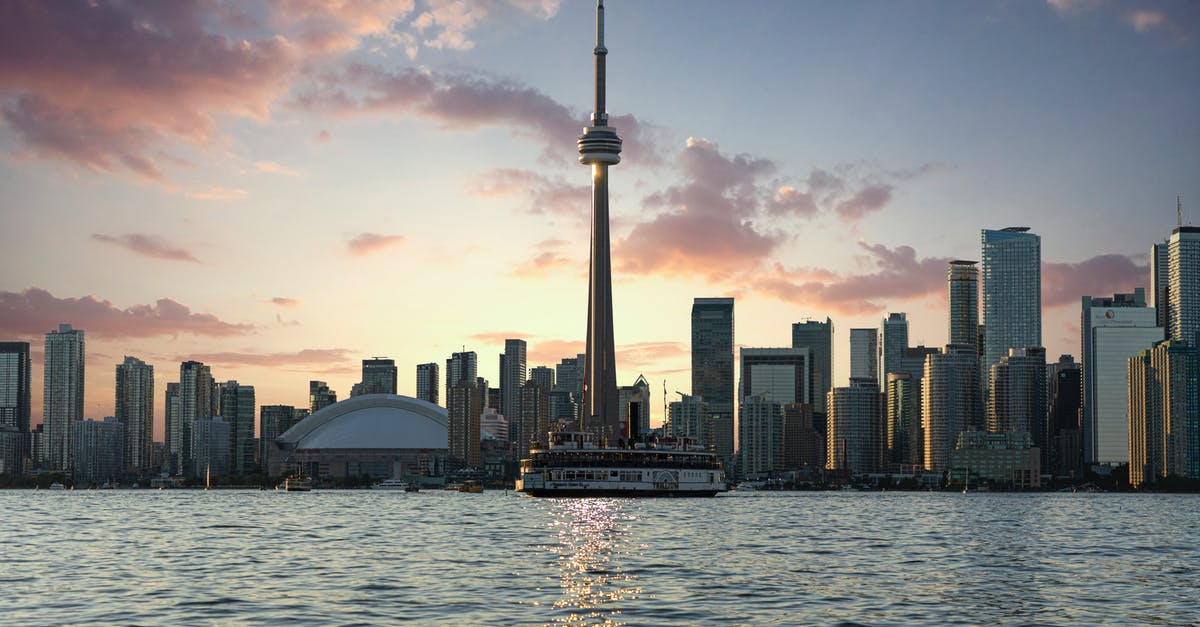 Business travel to Canada - Photo of CN Tower During Golden Hour