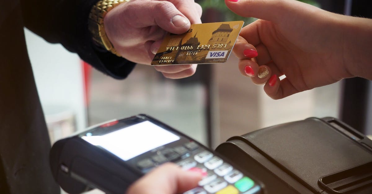 Buying a SIM card on arrival in Amsterdam - Black Payment Terminal