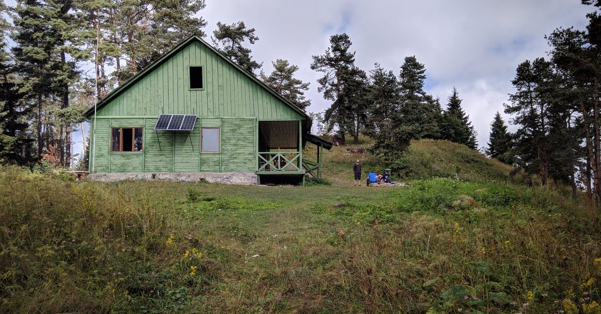 Buying air tickets for another person in another country - Brown Wooden House on Green Grass Field Under White Clouds