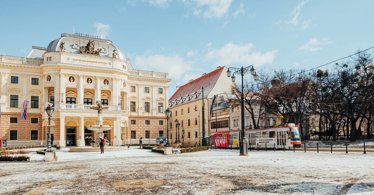 Buying international train tickets between Slovakia and Ukraine - Brown Concrete Building Under Blue Sky