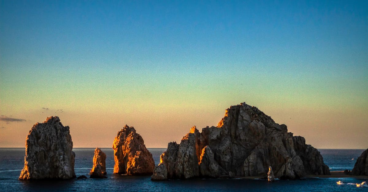 Cabo San Lucas Water Taxi - Rock Formations of the Arch of Cabo San Lucas