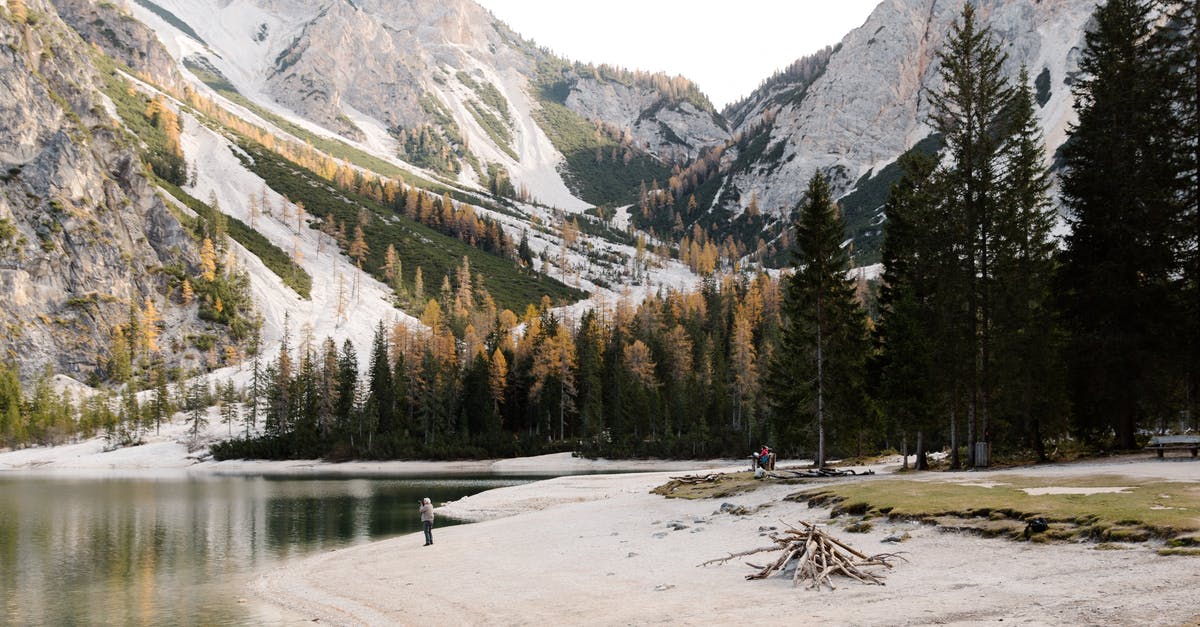 Camping in WA/OR during the off-season - Green Pine Trees Near Lake and Mountain