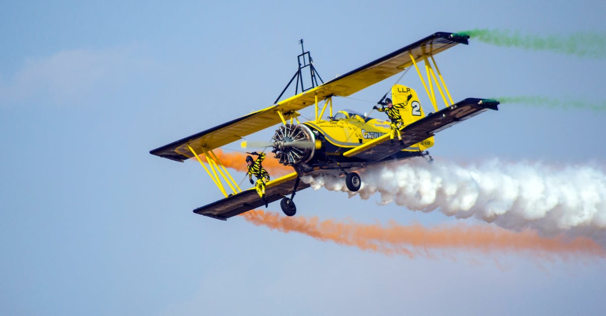 Can a Bangladeshi enter India by air from third country? - Biplane under Blue Sky