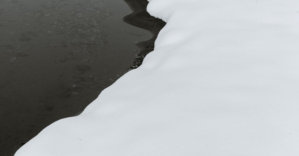 Can a foreigner still cross the land border from Colombia to Venezuela in March 2016? - Calm river near snowy bank