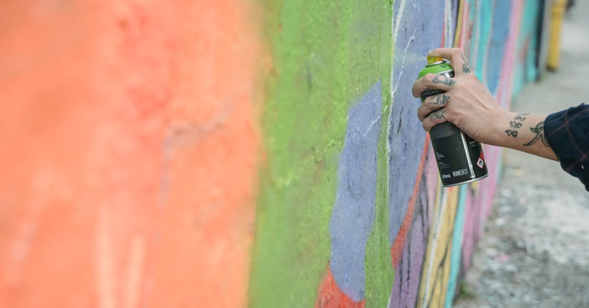 Can a Kenyan apply for a Schengen visa in Tanzania? - Anonymous artist painting graffiti on street