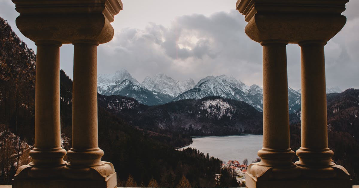 Can go to Germany on all-year tires in winter? - Brown Concrete Balusters Near Lake