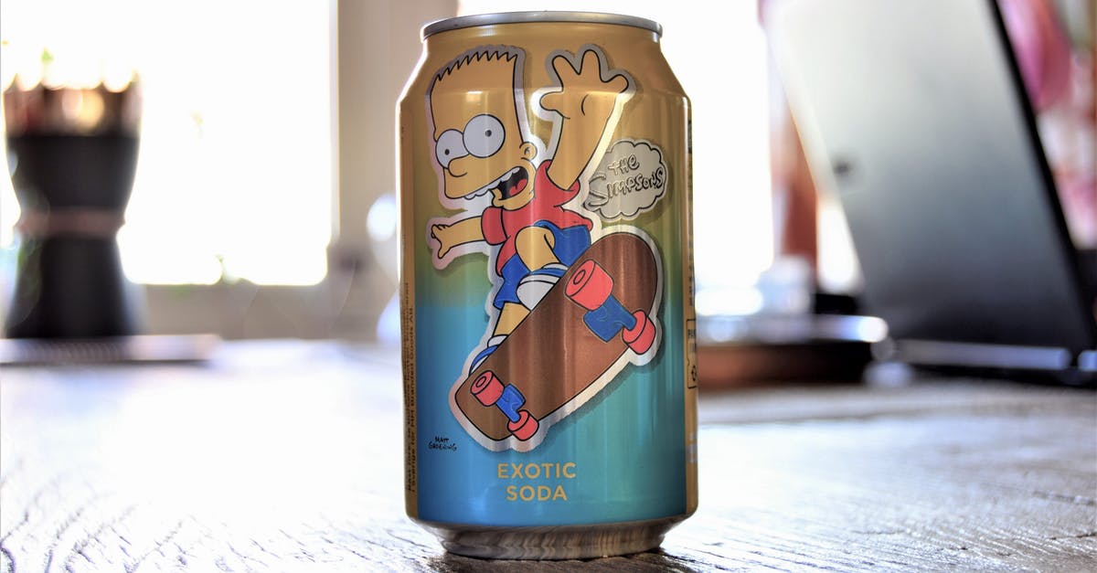 Can I accidentally miss the in-flight food? - Exotic Soda With Bart Print