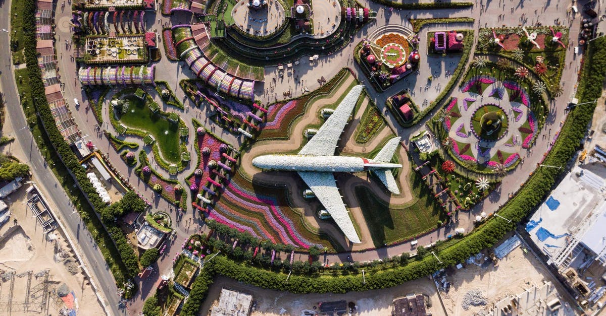 Can I bring flowers on plane from the EU to Japan? - Aerial Photography of Park With Airplane