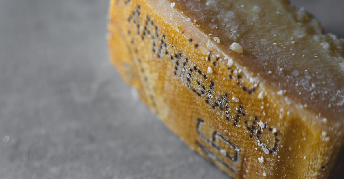 Can I bring old Dutch cheese to Canada? - Parmigiano Cheese