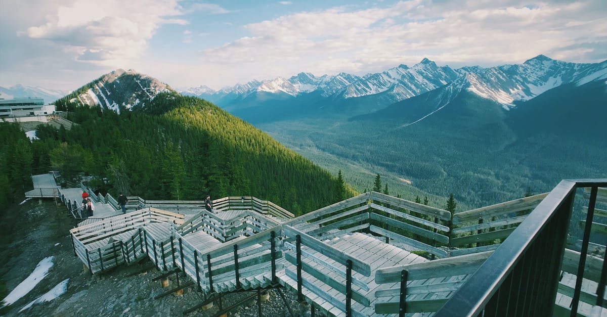 Can I change VWP status by going to Canada - Scenic Photo of Banff National Park