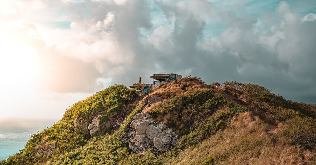 Can I climb all the hills in Macau? - Person Under Cloudy Sky