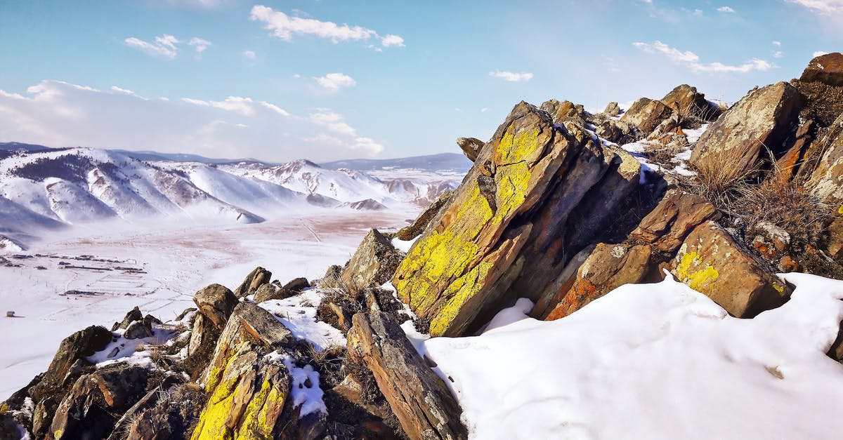 Can I drive a rental in Russia (without high risk) - White and Brown Rocks On Snow Mountain