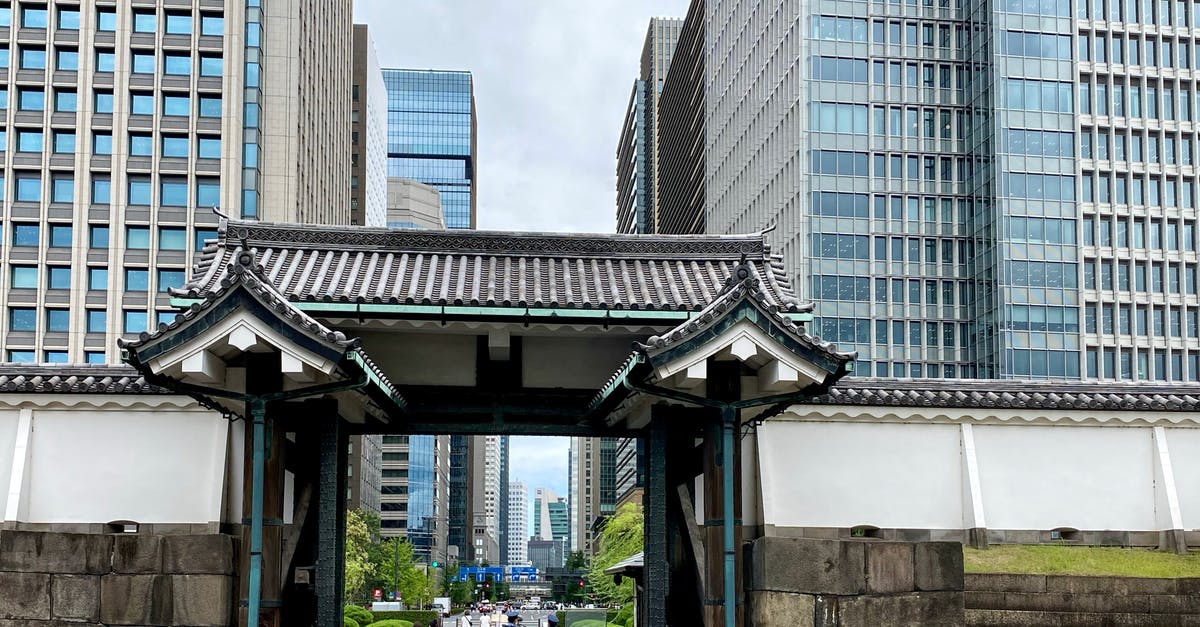 Can I leave and re-enter Japan in this situation? - People Entering the Ōte-mon Gate