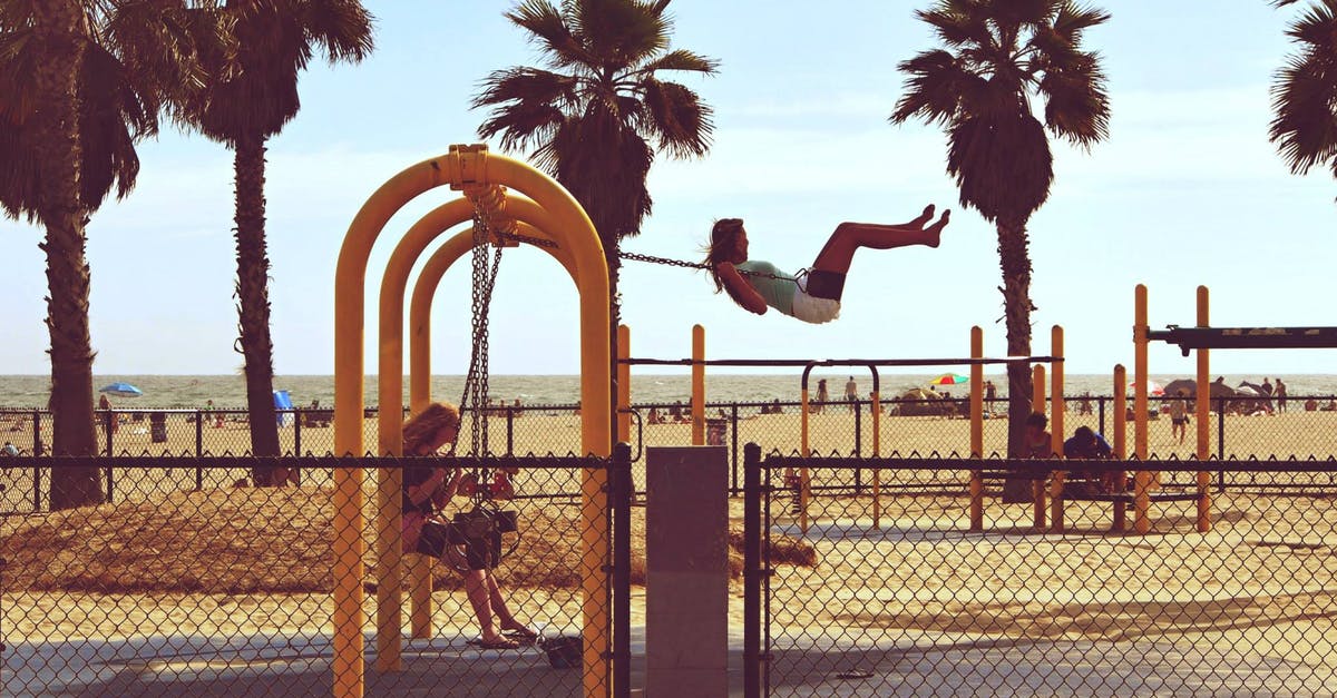 Can I reach Liberty Island earlier than reserved time? - Woman Playing Swing Near Beach