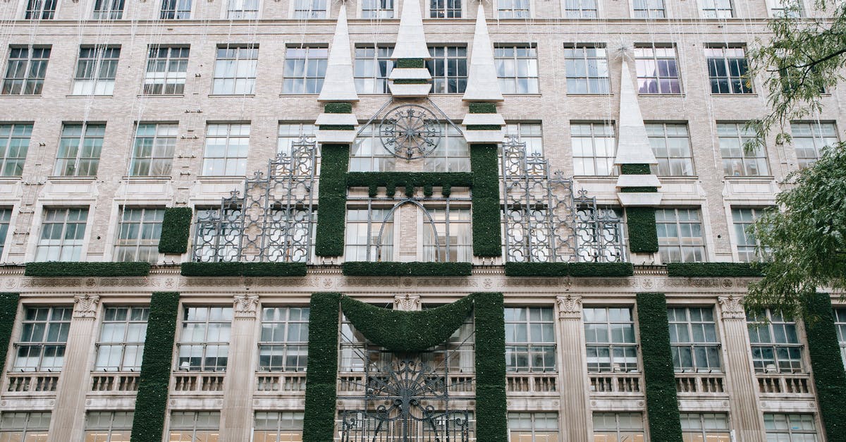 Can I rent a camper in the US/Canada with a European B license? - Facade of building with columns