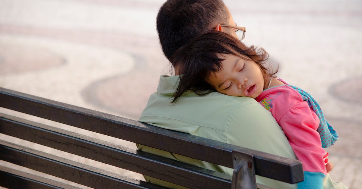 Can I sleep on a bench at St Petersburg Moskovsky station? - Baby's Sleeping on a Man's Shoulder